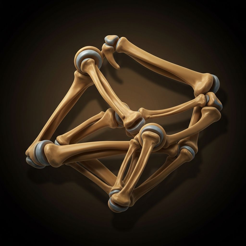 Abstract visualization of movement and flexibility