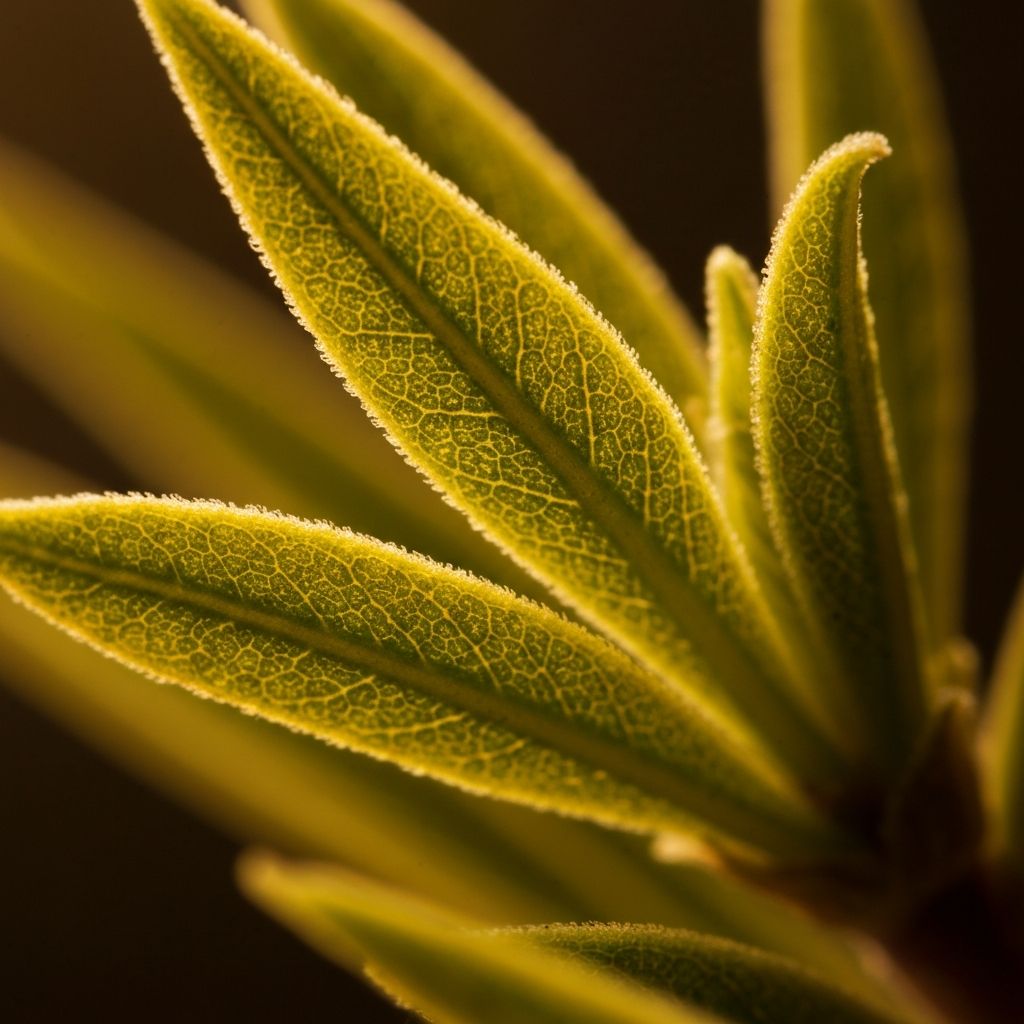Plant macro photography